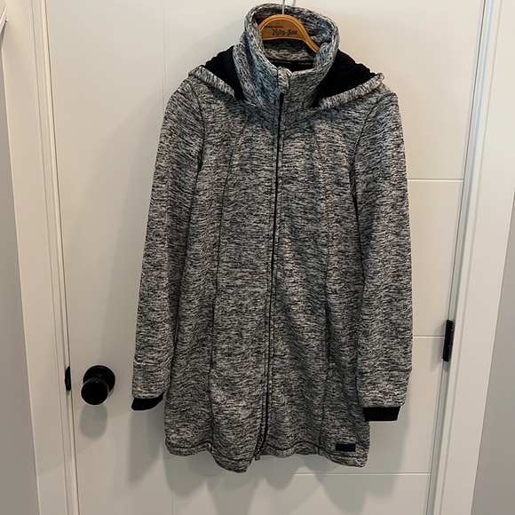 Calvin Klein zip up longer style jacket fleece size large - Picture 4 of 13